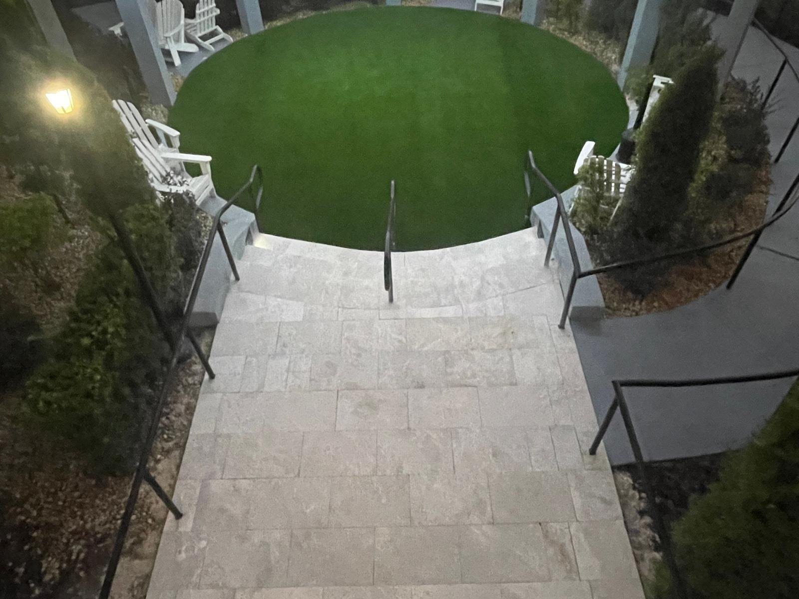 Tiered Garden Wall